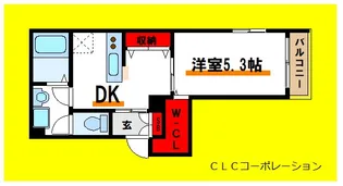 la maison luana(ラメゾンルアナ)【1階】の間取り