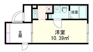 the10 AKABANE WEST【2階】の間取り