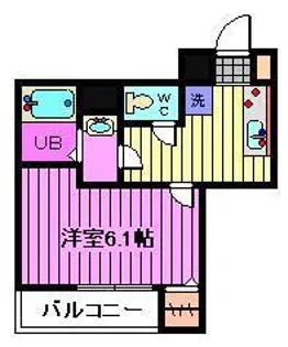 Mark Duo浦和【1階】の間取り