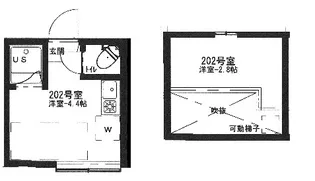アーバンプレイス目白台A【2階】の間取り
