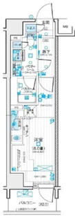 デュオステージ相模大野【6階】の間取り