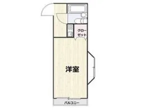 デューク鶴ヶ峰【2階】の間取り