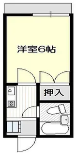 ワンズハイム御茶山【2階】の間取り