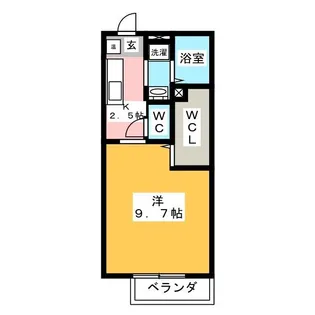 マ・メゾン桜田【1階】の間取り