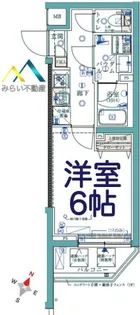 ARCOBALENO KIKUNA【1階】の間取り