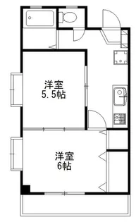 KI MOTOSUMI II【1階】の間取り