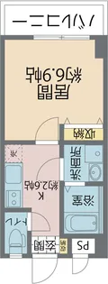 ココグレース【1階】の間取り