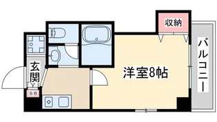 エムプラザ新大阪駅前【11階】の間取り