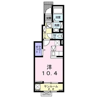 デディカーレ【1階】の間取り