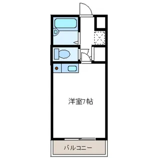 リバティベル【2階】の間取り