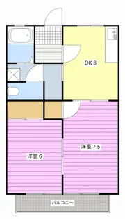 リヴェールJ・V【2階】の間取り