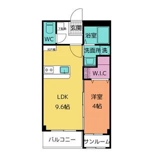 Vita Rosa【3階】の間取り