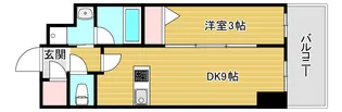 エステムコート堺筋本町【12階】の間取り