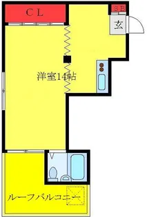 きようコート【3階】の間取り