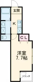 クオリティア八王子【3階】の間取り