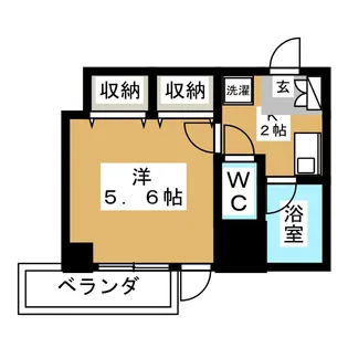 カリンパレス【3階】の間取り