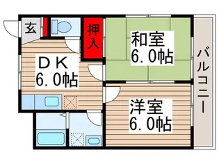 クオリティ松阪【3階】の間取り