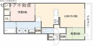 FlourichII.【2階】の間取り