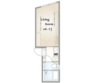 スプリングバンク【5階】の間取り