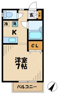 ウインドスペイス【1階】の間取り