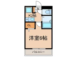グランドゥール千歳船橋【2階】の間取り