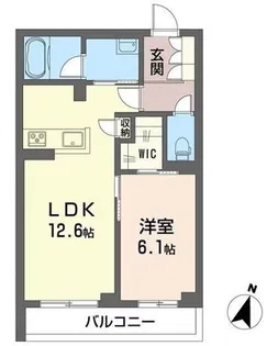 リラフォート【3階】の間取り