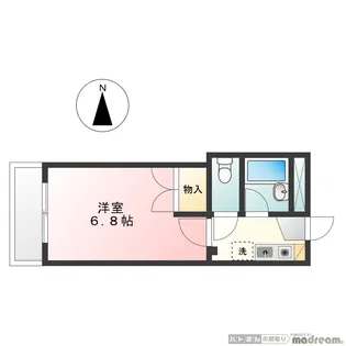プランセスK?【4階】の間取り