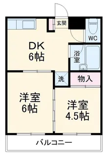 ピクシス行徳【2階】の間取り