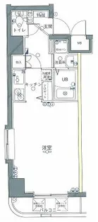 グリフィン新横浜・アリーナ前【3階】の間取り