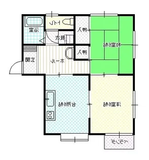 グローブ・コート【1階】の間取り