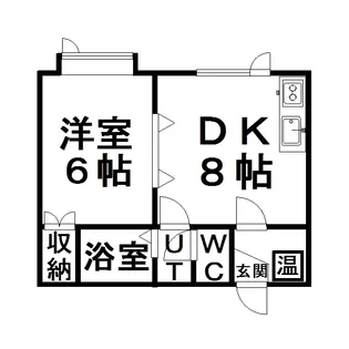 エステートインかれんと【2階】の間取り