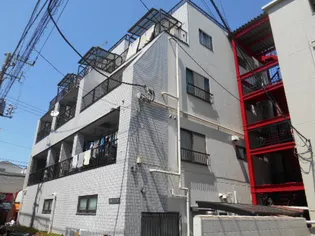 高原マンション【4階】の外観