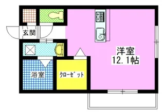 プランドールA【1階】の間取り