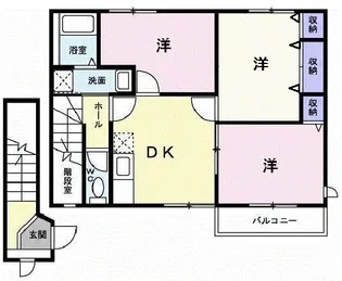 兵庫県加東市北野【アパート】の間取り