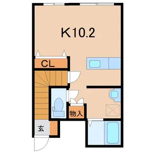 ルミナーレ【2階】の間取り