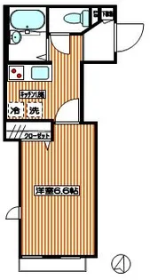 エスポワール【1階】の間取り
