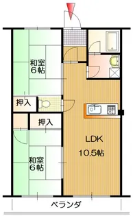 フレンドハウス【2階】の間取り