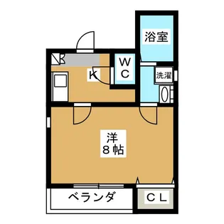 クレフラスト更屋敷A棟【1階】の間取り