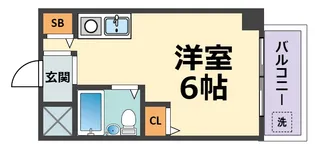 1Kの間取り画像