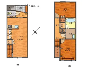 ワイズ【1階】の間取り