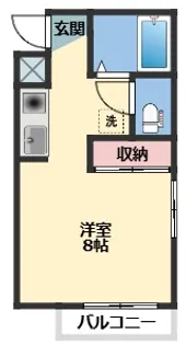 メディアスギウラ【3階】の間取り