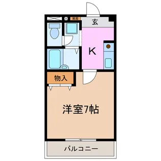 ハウスKIII【3階】の間取り