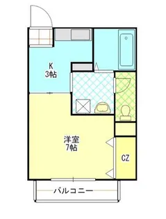 ディアス光岡【1階】の間取り