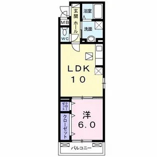 ベラ・ルーチェ 東山【1階】の間取り