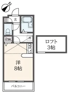 STハイム【2階】の間取り