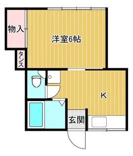 コーポひまわり【2階】の間取り