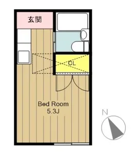 サンシティ稲田堤第4【2階】の間取り