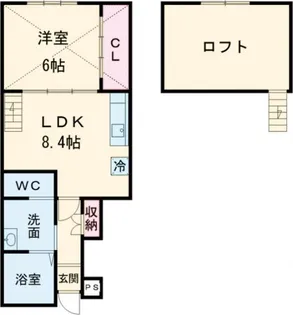 septieme (セッティエム)【1階】の間取り