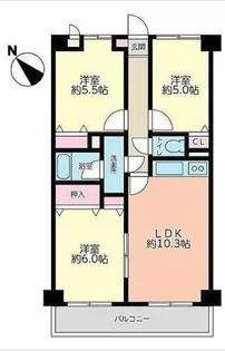 サンフローラ【2階】の間取り
