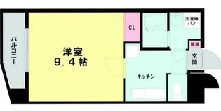 ニュー水前寺【4階】の間取り